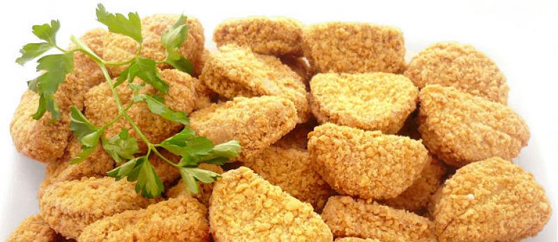 nuggets de pollo con quinua